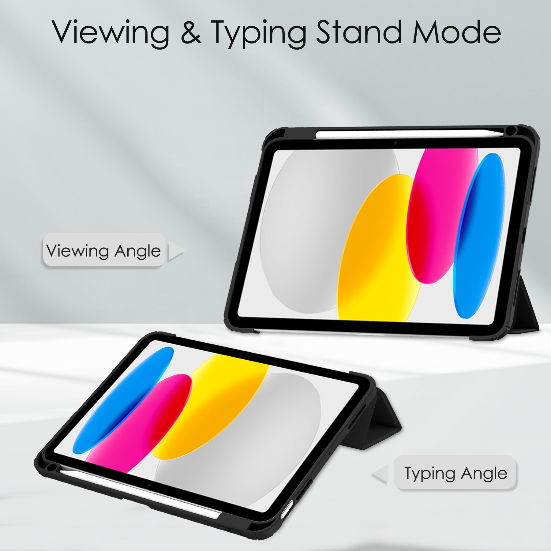 NK Folio w/ Stylus Holder for iPad 10.9”/11” (10th/11th Gen
