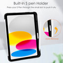 NK Folio w/ Stylus Holder for iPad 10.9”/11” (10th/11th Gen) - Black