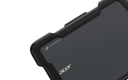 11.6-inch Acer Chromebook Spin 511 convertible laptop with touchscreen, black ruggedized design, and built-in carrying handle.