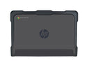 Black HP Chromebook case on a white background
