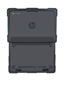 Black HP Chromebook case on a white background