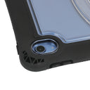 NutKase rugged iPad case corner detail showing camera cutout and reinforced bumper protection