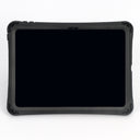 NutKase black rugged protective tablet case front view with reinforced corners and edge protection