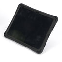NutKase black rugged protective tablet case angled front view showing reinforced corners and screen protection
