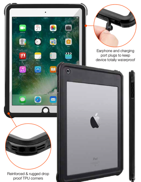 NK Ultra Waterproof Case for iPad 10.2" (7th/8th/9th Gen)